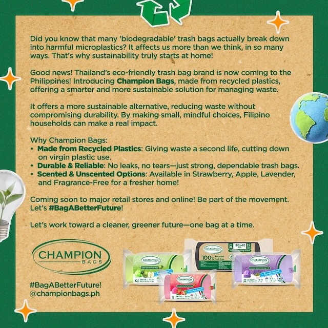 Champion Bags: A Smarter Plastic Choice for a Sustainable Future