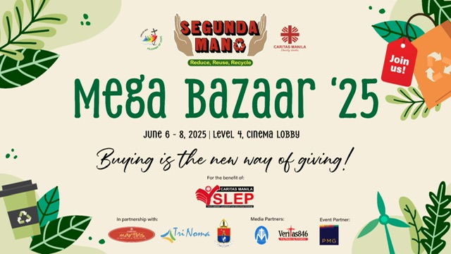 Segunda Mana to hold Mega Bazaar 2025 to Support Youth Education and Environmental Sustainability