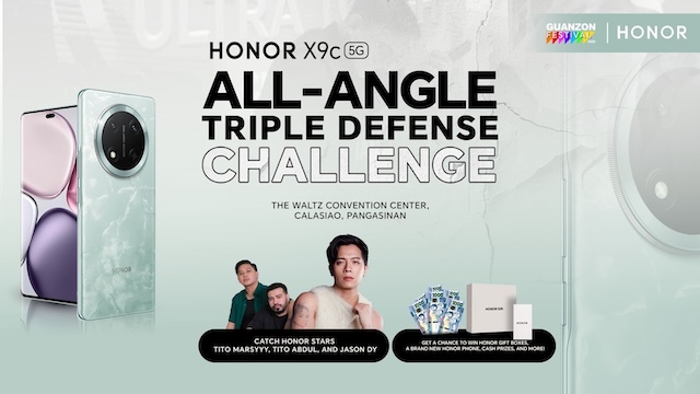 HONOR Joins Guanzon Festival 2025 with an Epic Durability Challenge and Star-Studded Performance 