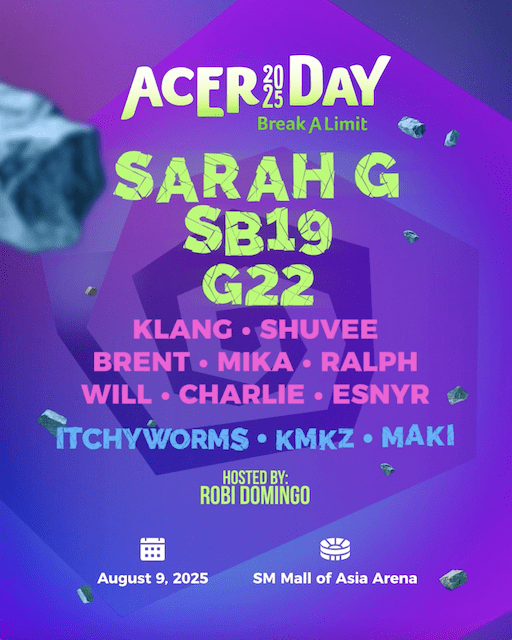 Acer Day 2025 Is Coming! Here’s How to Grab Your ‘Break A Limit’ Concert Passes