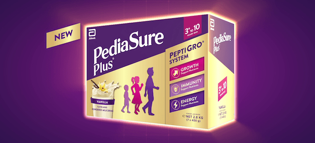 PediaSure Plus with PeptiGro System – the new formulation used in the study – is now available in the Philippines to support children’s optimal growth  