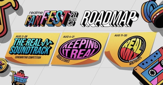 realme FanFest 2025 Kicks Off with The Juans and a Nationwide Songwriting Contest with a P300,000 Prize