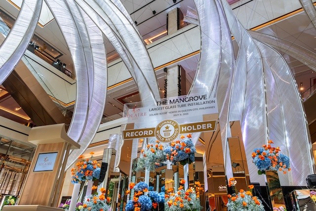 Solaire Resort North Celebrates GUINNESS WORLD RECORDS™ Title for The Mangrove