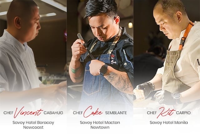 Meet the Chefs Behind the Flavors: A first-of-its-kind culinary collaboration at Savoy Hotel Manila