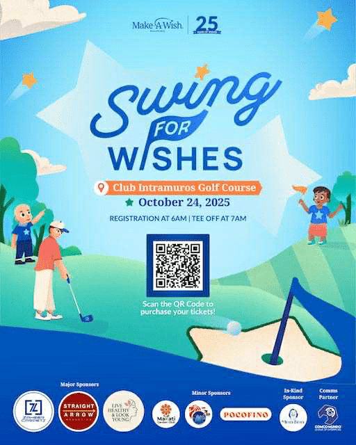 Make-A-Wish® Calls for Golfers to Join the Swing for Wishes Golf Tournament for Children with Critical Illnesses