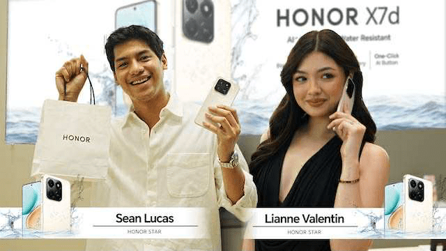GMA Stars Lianne Valentin and Sean Lucas Celebrate HONOR X7d’s Nationwide Availability with Store Launches in SM City La Union and Olongapo