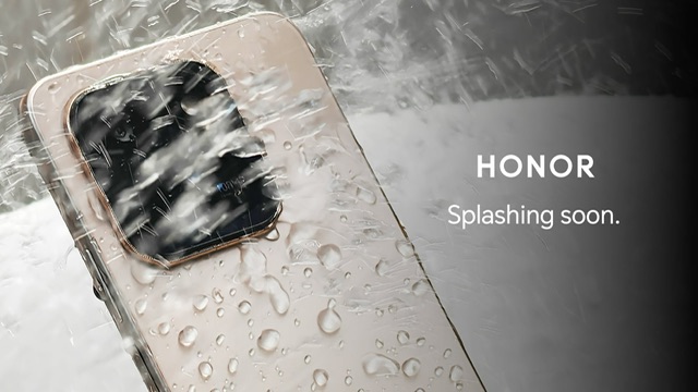 Splashing Soon: HONOR Teases Its Next All-Angle Water-Resistant Smartphone Innovation  