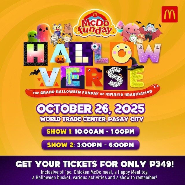 ENTER INTO THE HALLOWVERSE: THE MCDONALD’S GRAND HALLOWEEN FUNDAY 2025