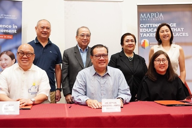 Mapúa University launches School of Tourism and Hospitality Management, signs strategic partnership for student opportunities