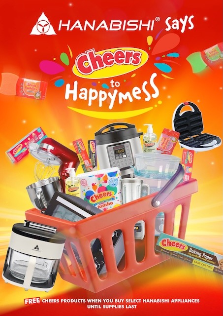 Hanabishi Launches “Cheers to HappyMess” Campaign with Online-Exclusive Freebies