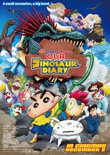 Catch Crayon Shin-chan: Our Dinosaur Diary and The First Ride for a Limited Time this December at Robinsons Movieworld