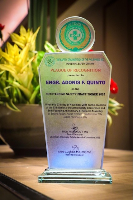PLDT and Smart Honored by SOPI for Achieving 20 Million Safe Man Hours