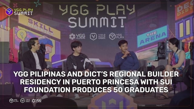 YGG Pilipinas and DICT’s Regional Builder Residency with Sui Foundation Produces 50 Graduates
