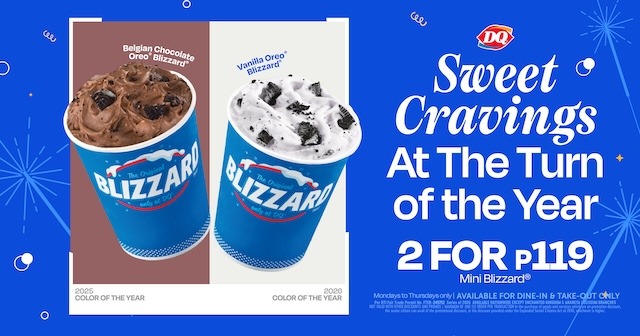 Ring in 2026 with double the Blizzard fun for just P119! DQ