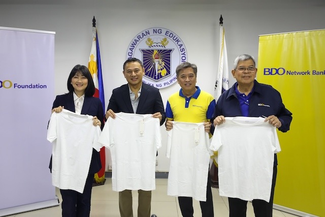 UNIQLO collaborated with BDO Network Bank (BDONB) and BDO Foundation for the global Heart of LifeWear Project