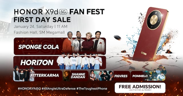 It’s Happening! HONOR Philippines Launches First-Ever Fan Fest with HONOR X9d 5G