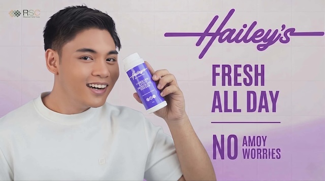 Kister Morata Leads Hailey’s Campaign for Freshness Made for the Active Filipino