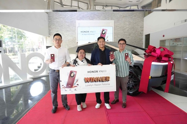 Tesla Cybertruck Winner Bought 10 Units of HONOR X9d 5G