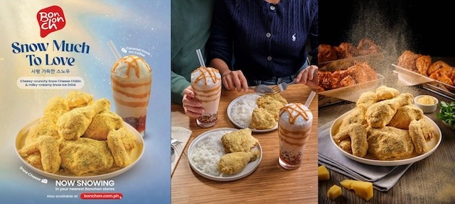 Treat yourself to a snowy escape this summer with Bonchon’s Snow Cheese Chikin and Caramel Snow Ice Coffee