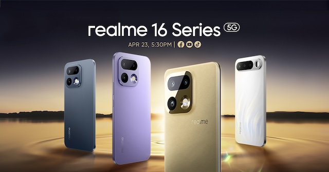 200MP Portrait Master: realme Gives First Look at realme 16 Series 5G Ahead of its Local Launch