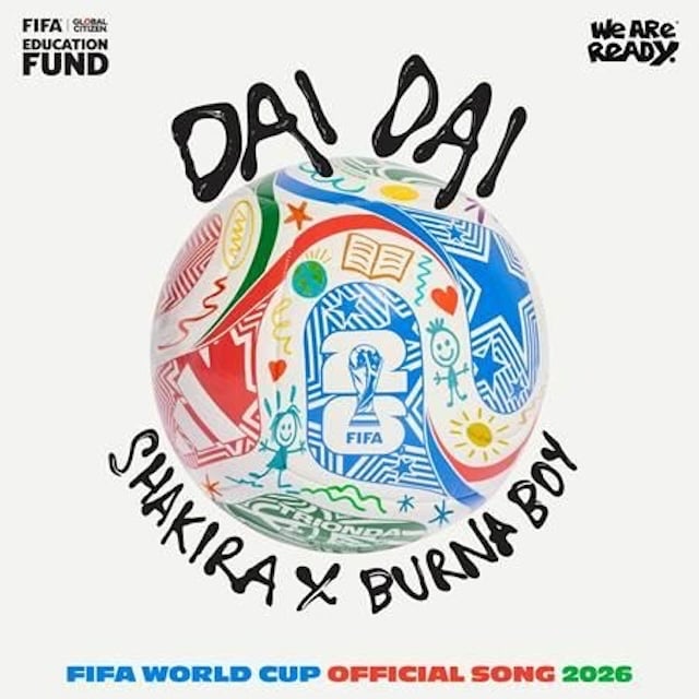 Shakira and Burna Boy release “Dai Dai” the FIFA World Cup 2026™ official song linked with the FIFA Global Citizen Education Fund