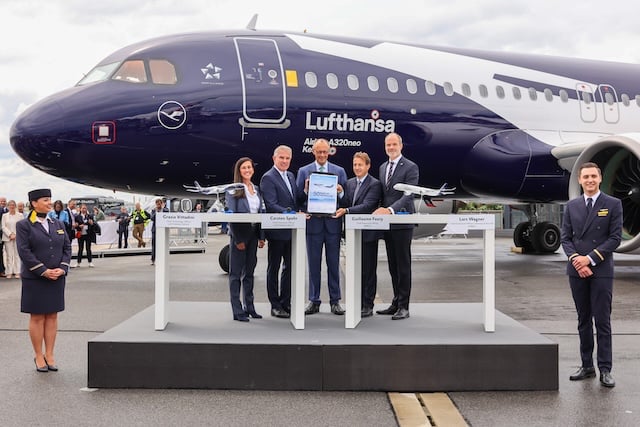 Airbus and Lufthansa Group celebrate 50 years of partnership and agree on future strategic cooperations