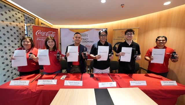 Coca-Cola signs with Pepper Lunch Philippines as official beverage partner