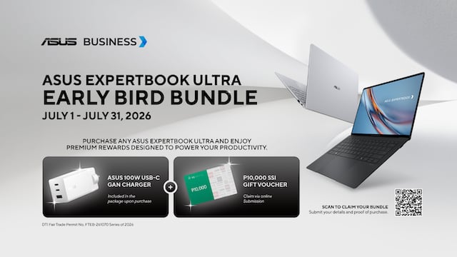 ASUS Business Philippines Launches ASUS ExpertBook Ultra: The Flagship of the Industry. Period. The AI-Powered Business Laptop Built for CEOs and Executives
