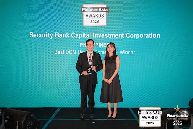 Security Bank Capital named FinanceAsia’s Best Domestic Debt Capital Markets House
