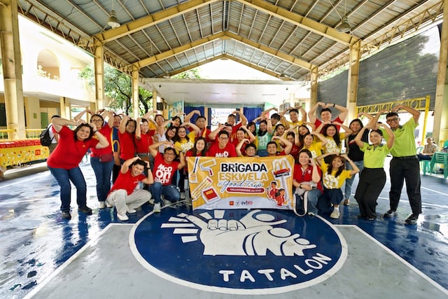 McDonald's Volunteers Nationwide Support Brigada Eskwela Through Good Trip