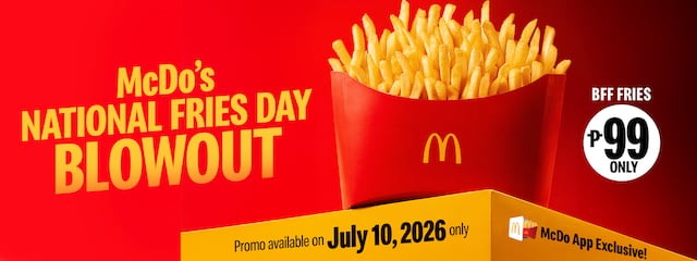 McDonald’s Celebrates National Fries Day on July 10 with BFF Fries Blowout