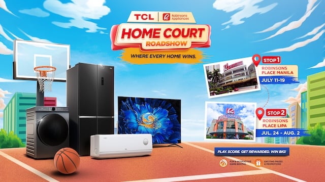It's Game On: Step Into The Fresh and Clean ‘TCL Home Court’ with Robinsons Appliances