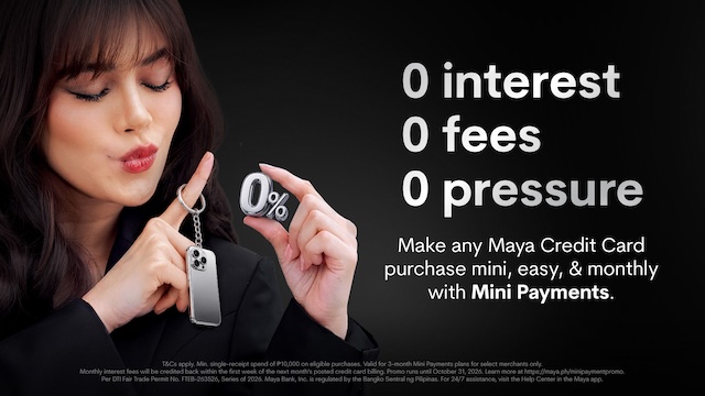 Big Home and Tech Upgrades are Now Within Reach with Maya Mini Payments at 0% Interest