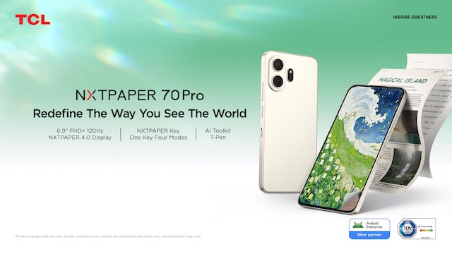 TCL Expands Mobile Portfolio with Groundbreaking NXTPAPER Smartphone Series