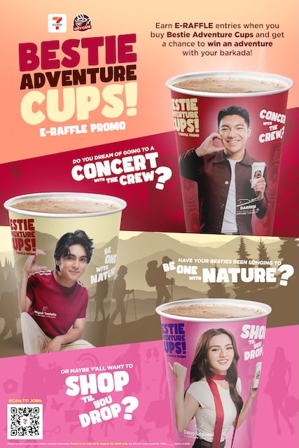“Level cUP” the Bestie Bonding! Join 7-Eleven City Cafe Bestie Cup and Win Prizes to Share With Friends