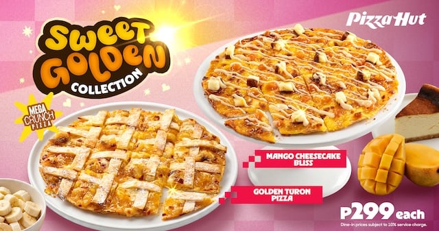 Sweet pizza is the new meta with Pizza Hut’s Sweet Golden Collection