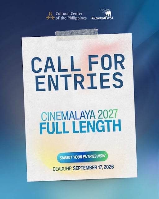 Cinemalaya calls for entries for its 2027 edition