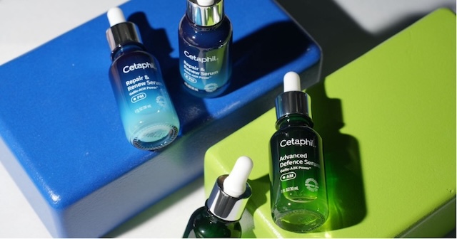 The NEW Cetaphil Advance Defense Serum and Cetaphil Repair & Renew Serum