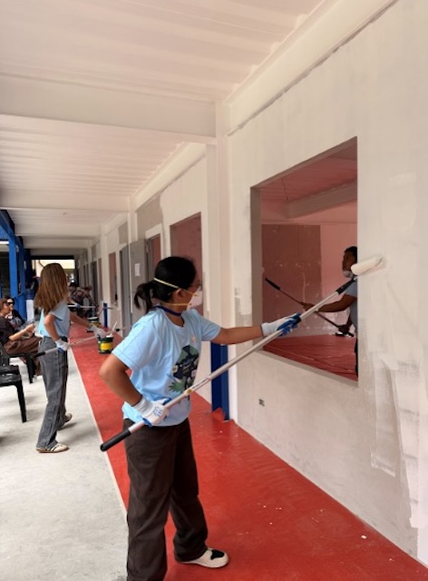 Security Bank employees help build better learning spaces for Iloilo students