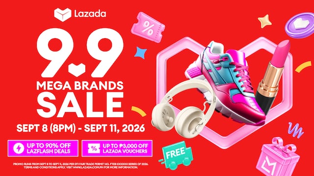 Lazada 9.9 Mega Brands Sale Kicks Off the Holiday Shopping Season with Smarter Ways to Save