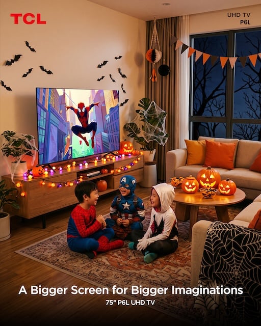 Big Screens, Bigger Scares: Celebrate Halloween with TCL