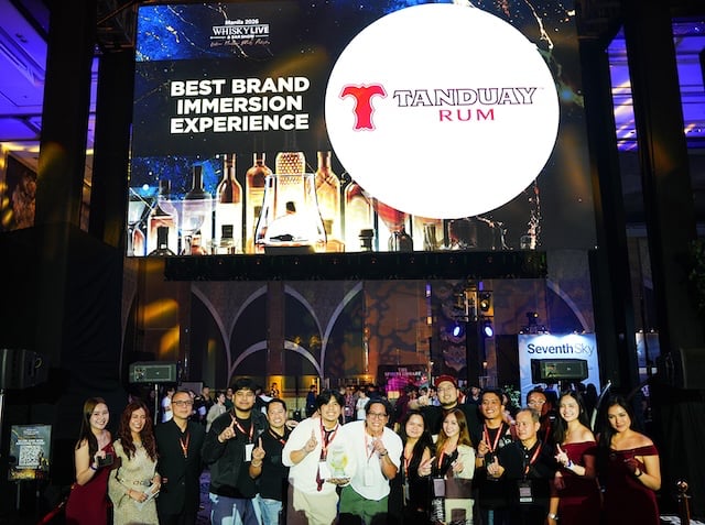 Tanduay Wins Best Brand Immersion Experience at Whisky Live Manila 2026
